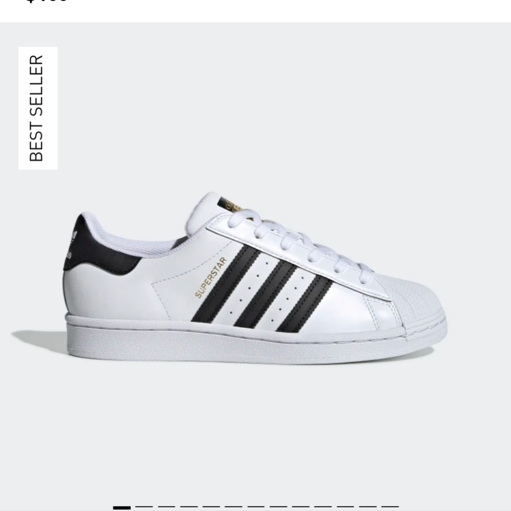 Adidas Superstar J sneakers kids-5 women-6.5